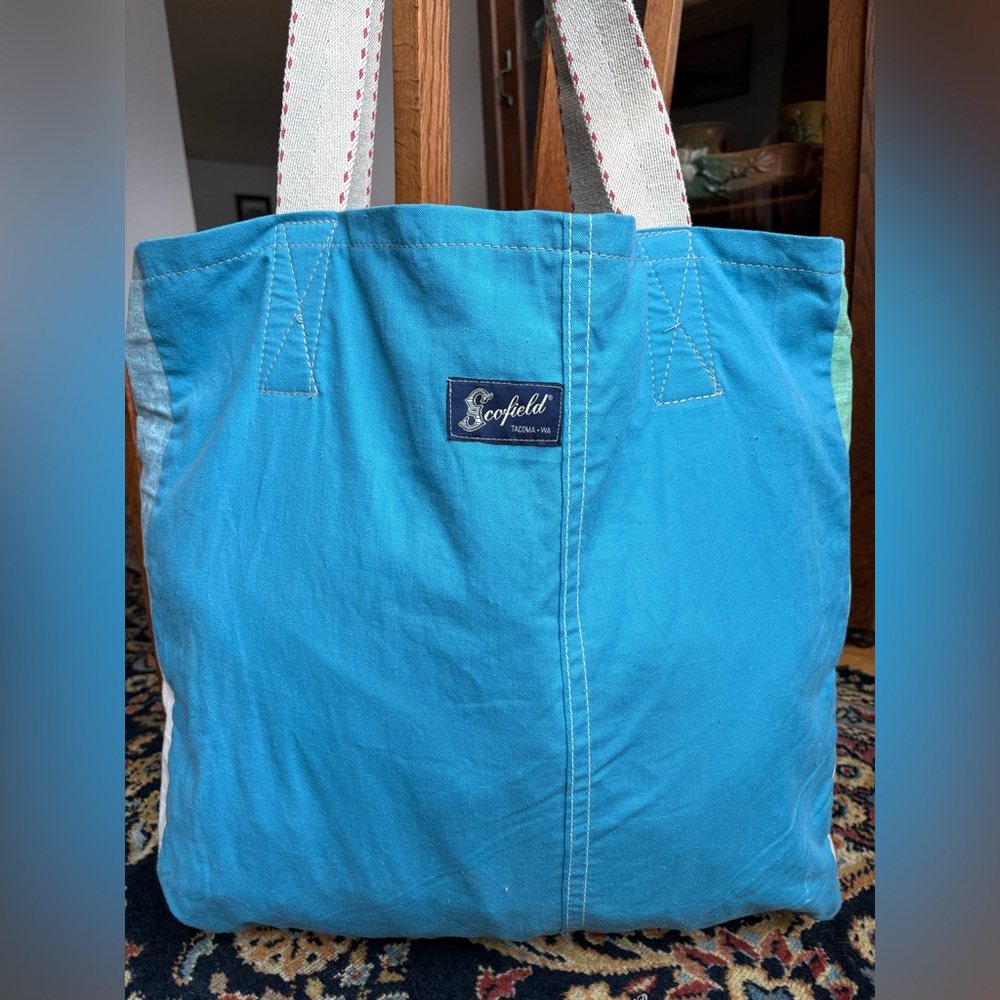 Scofield Tacoma Vintage XL Cotton Canvas Handmade Tote Very Cool